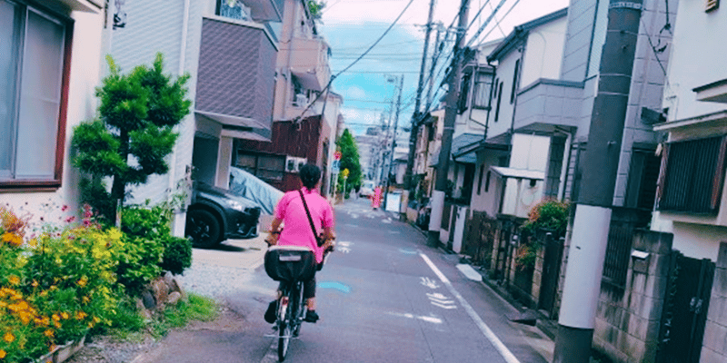 2件目のお宅への移動_訪問看護師の1日